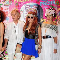 Paulina Rubio en la fiesta Flower Power de Ibiza 2013