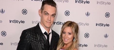 Ashley Tisdale y Christopher French en la InStyle Summer Soiree