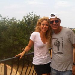 Shakira y Joan Piqué en la campiña francesa