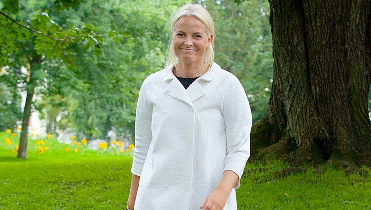 Mette-Marit de Noruega en la celebración de su 40 cumpleaños