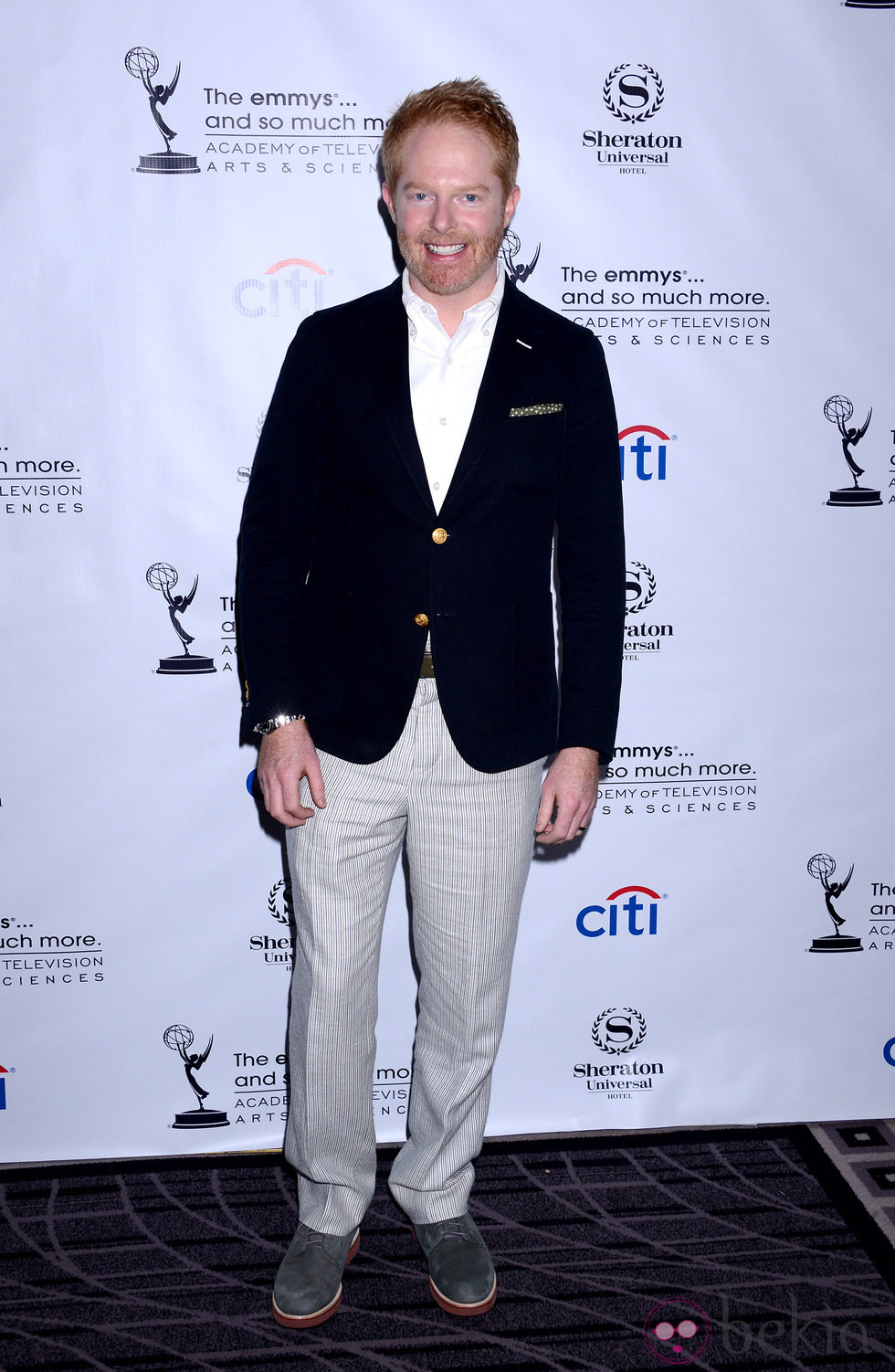 Jesse Tyler Ferguson en la fiesta de la Academia de Televisión 2013