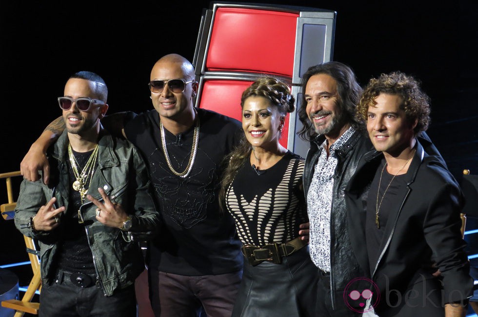 Wisin & Yandel, Alejandra Guzmán, Marco Antonio Solis y David Bisbal, 'coaches' de 'La Voz' en México