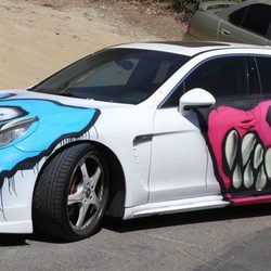 El coche de Chris Brown tuneado