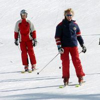 Álvaro Bultó esquiando