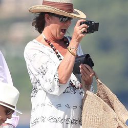 La Princesa Carolina de Mónaco, como una turista más en Saint-Tropez