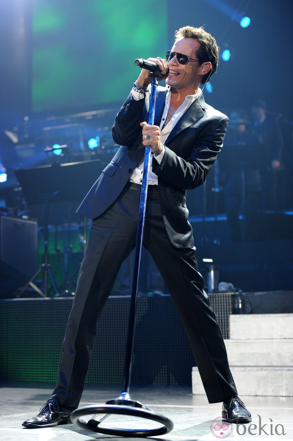 Marc Anthony en el concierto en Miami de su gira por Estados Unidos 'Vivir mi vida'