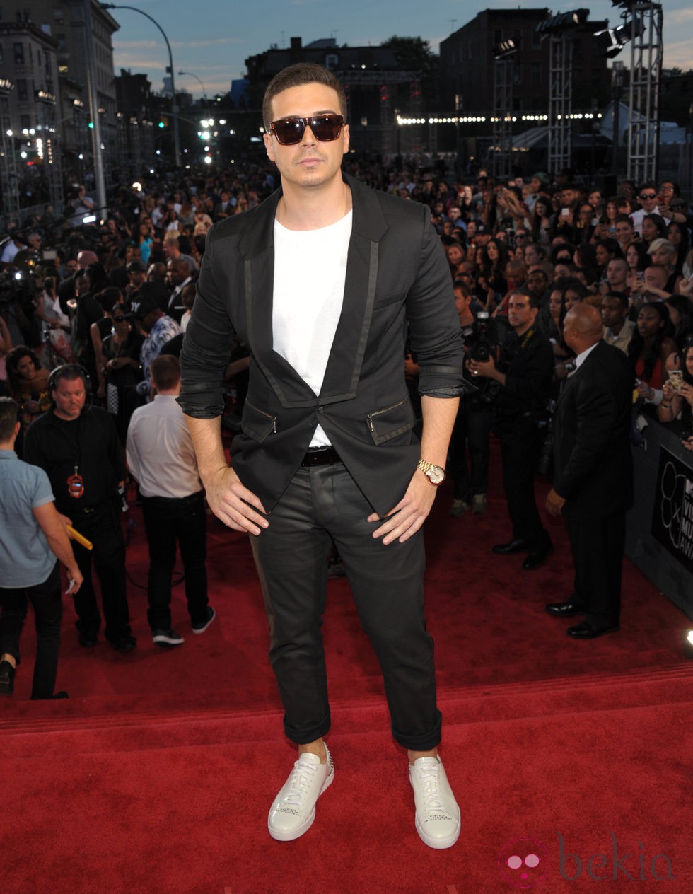 Vinny Guadagnino en la alfombra roja de los MTV VMA 2013