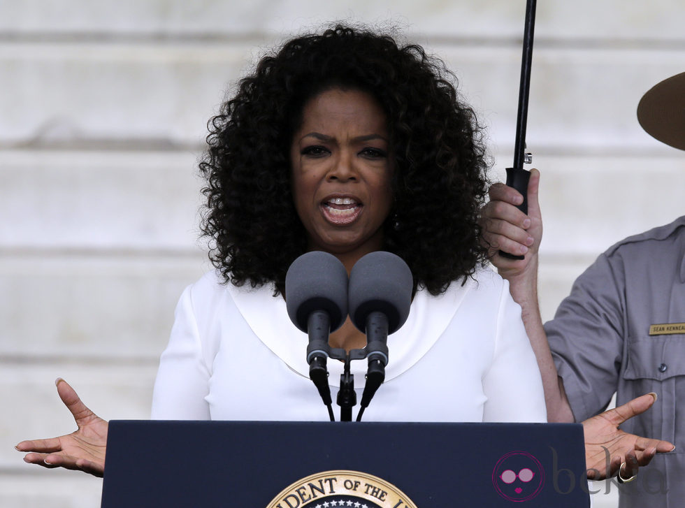 Oprah Winfrey conmemora a Martin Luther King