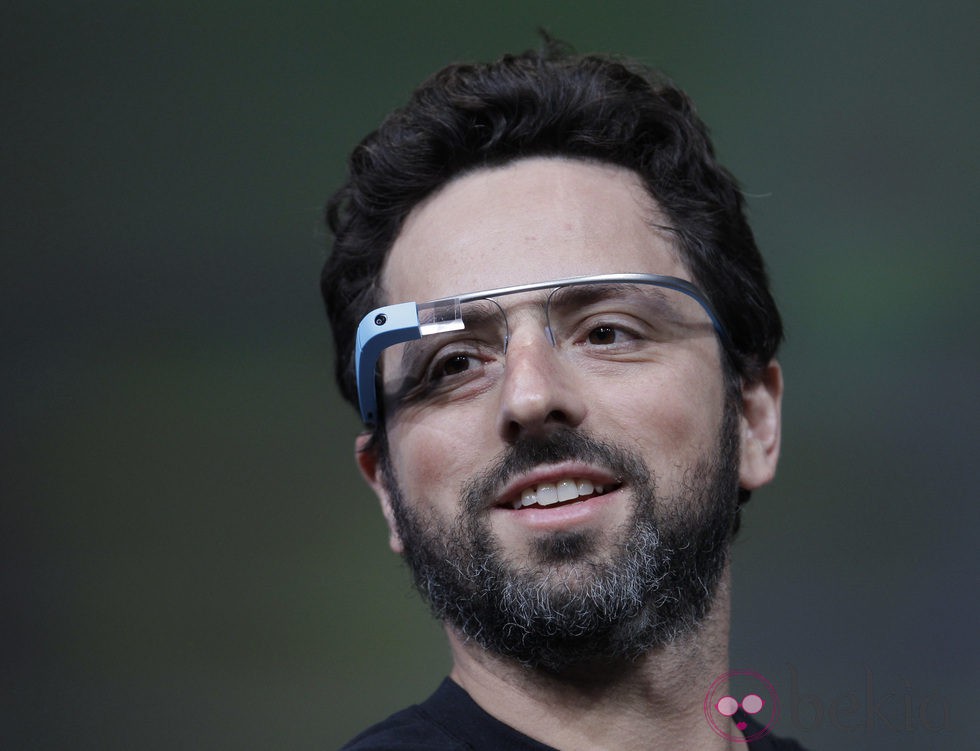 Sergey Brin, cofundador de Google, con unas Google Glass