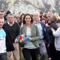Kate Middleton en su primer acto oficial tras ser madre