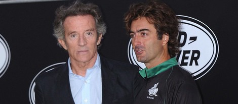 Alfonso Díez y Sebastián Merlos en la final de la copa de oro de polo de Sotogrande