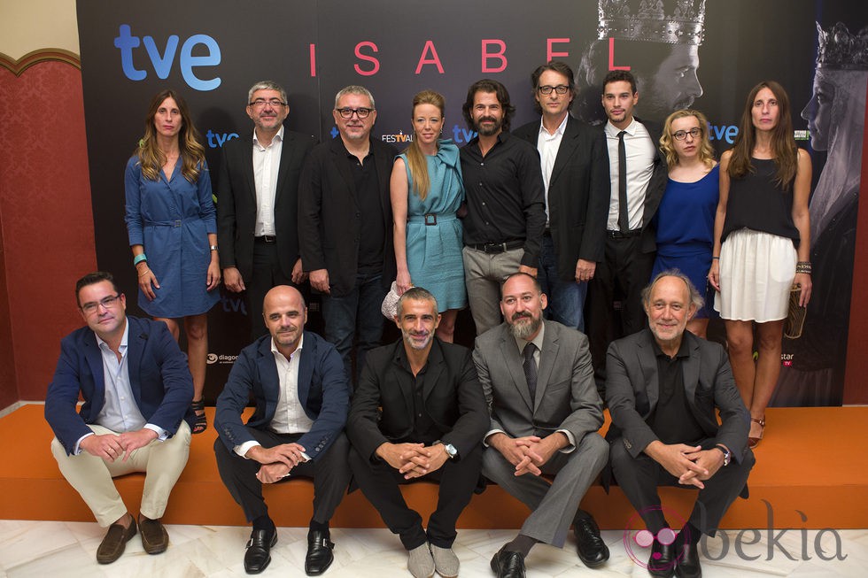 El reparto de 'Isabel' presenta la segunda temporada en el FesTVal de Vitoria 2013
