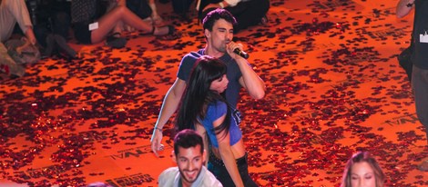 Christian Sánchez y María Hinojosa en la presentación de 'Dreamland' en el FesTVal de Vitoria 2013