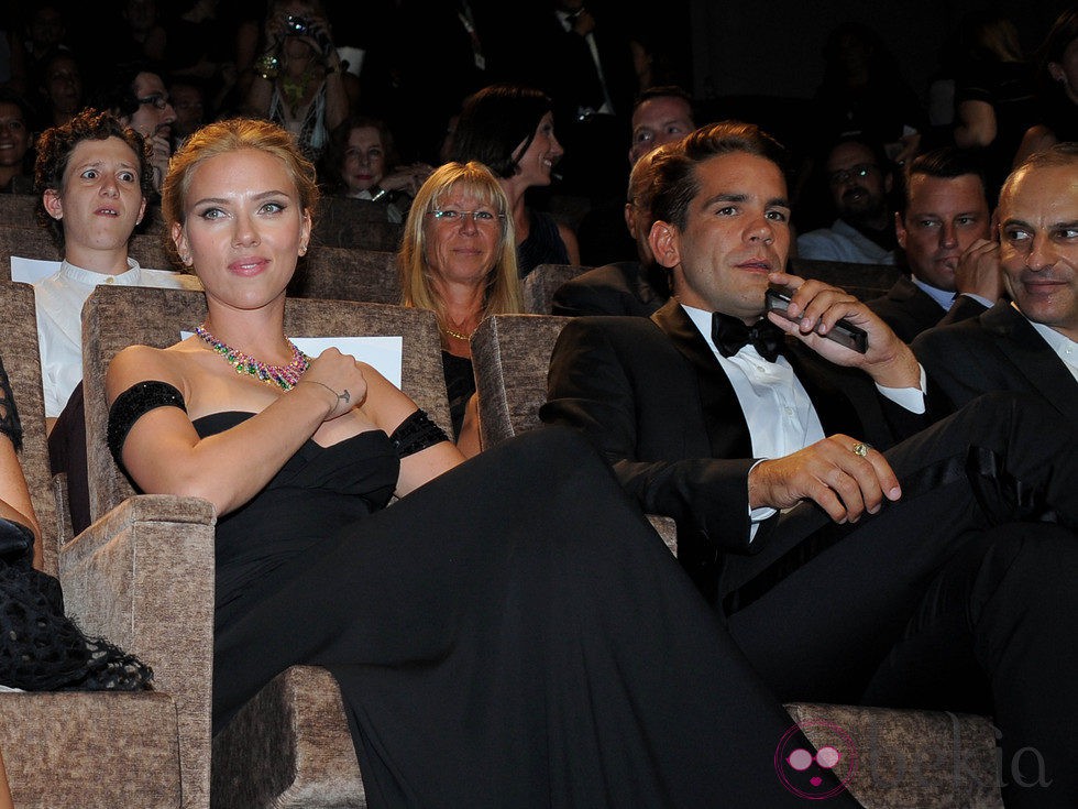 Scarlett Johansson y Romain Dauriac