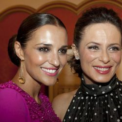 Paula Echevarría y Aitana Sánchez Gijón en el estreno de 'Galerías Velvet' en el FesTVal de Vitoria 2013