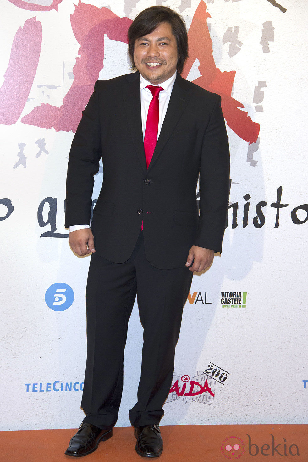 Óscar Reyes en el estreno del capítulo 200 de Aída en el FesTVal de Vitoria 2013