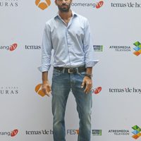 Rubén Cortada en la presentación de 'El Tiempo entre Costuras' en el FesTVal de Vitoria 2013