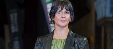 Elvira Mínguez en el estreno de 'El Tiempo entre Costuras' en el FesTVal de Vitoria 2013