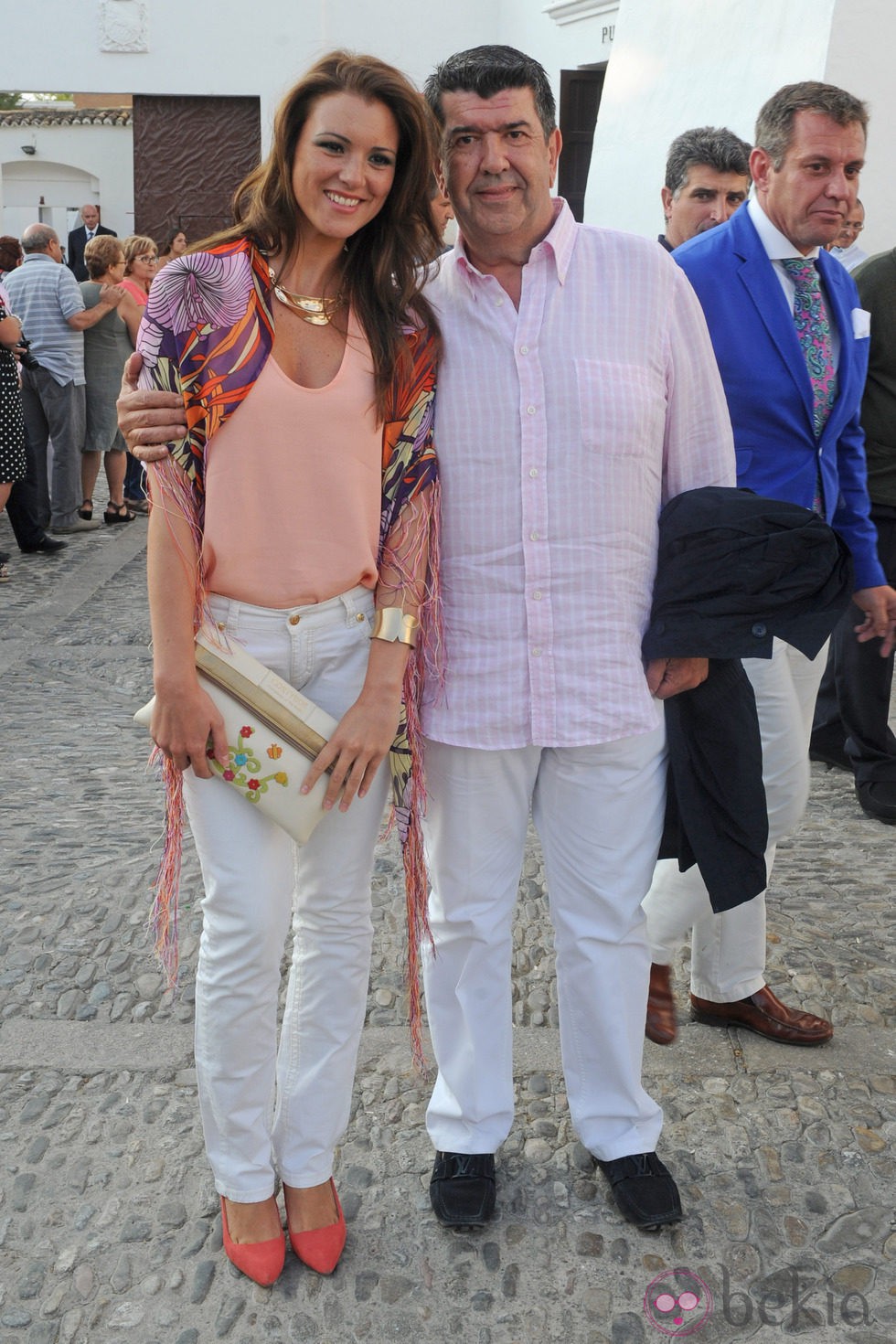 María Jesús Ruiz y José María Gil Silgado en la Corrida Goyesca 2013