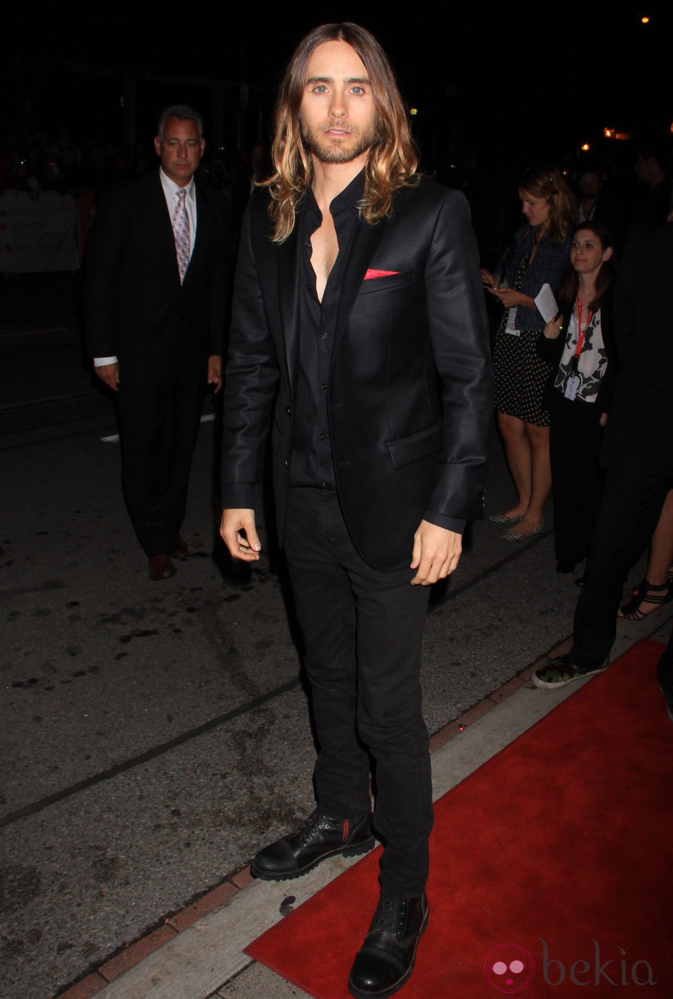 Jared Leto en el estreno de 'Dallas Buyers Club' en el Festival Internacional de Cine de Toronto 2013