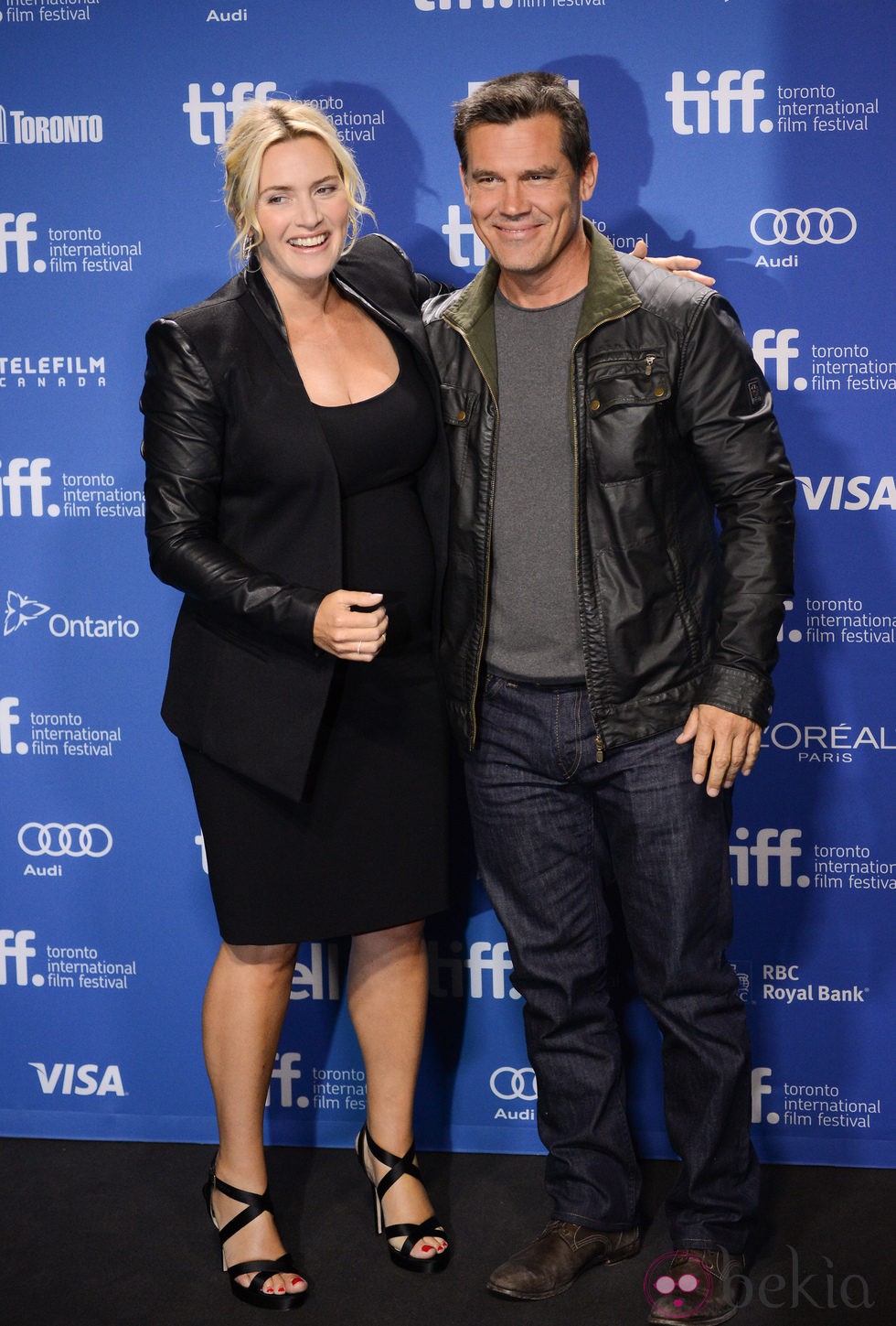 Kate Winslet y Josh Brolin en el estreno de 'Labor Day' en el Festival Internacional de Cine de Toronto 2013
