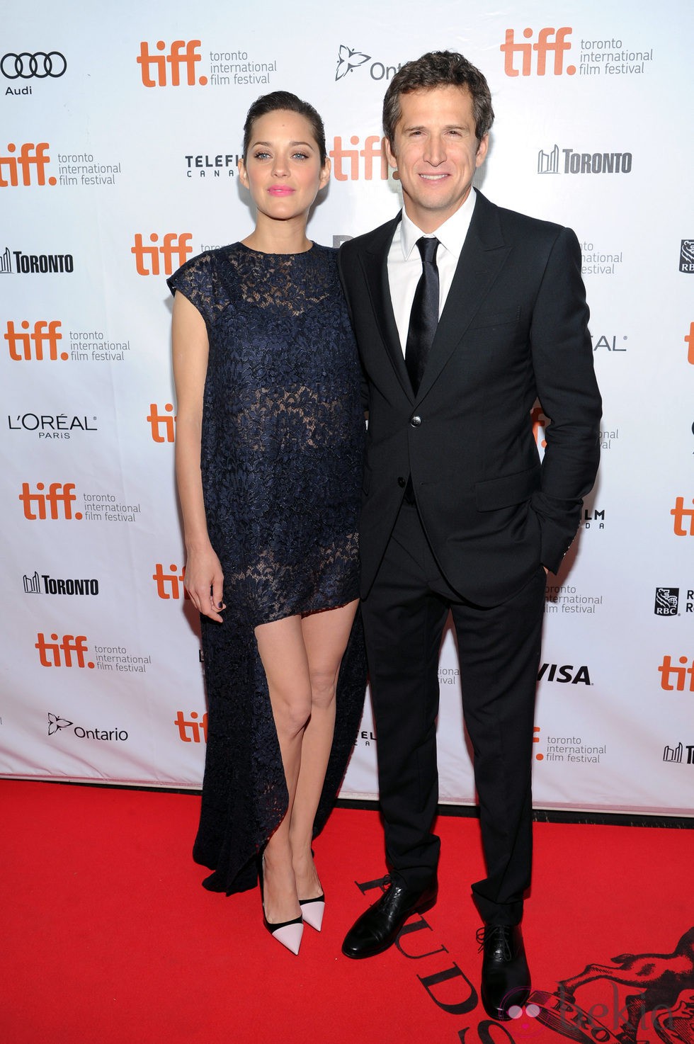 Marion Cotillard y Guillaume Canet en el estreno de 'Blood Ties' en el Festival Internacional de Cine de Toronto 2013