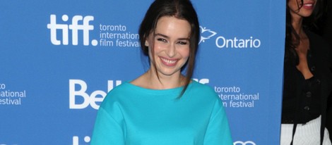Emilia Clarke en el estreno de 'Dom Hemingway' en el Festival Internacional de Cine de Toronto 2013