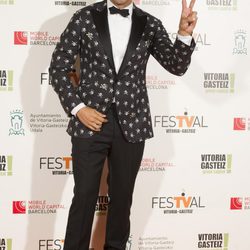 Jesús Vázquez en la gala de clausura del FesTVal de Vitoria 2013