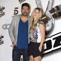 Tony Aguilar en la presentación de la segunda edición de 'La Voz'