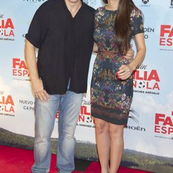 Carlos Bardem y Cecilia Gessa en el estreno de 'La Gran Familia Española'