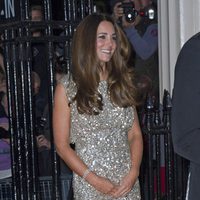 Kate Middleton en su primera gala tras ser madre del Príncipe Jorge