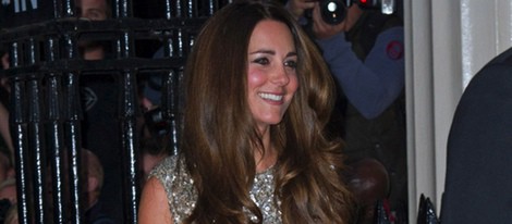Kate Middleton en su primera gala tras ser madre del Príncipe Jorge