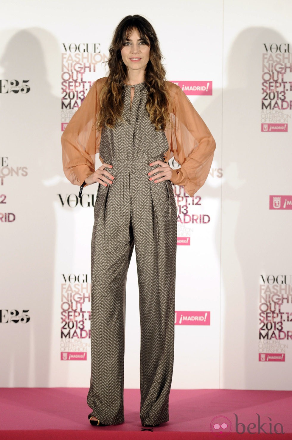 Irene Arcos en la Vogue Fashion's Night Out 2013