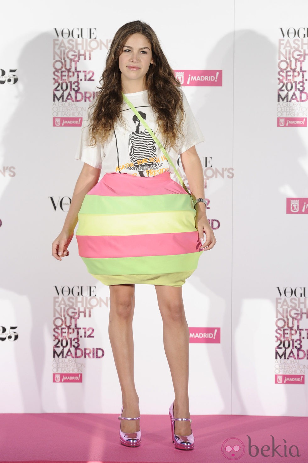 Cósima Ramírez en la Vogue Fashion's Night Out 2013