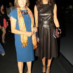 Natalia Figueroa y Toni Acosta en el desfile de Roberto Torretta primavera/verano 2014 en Madrid Fashion Week