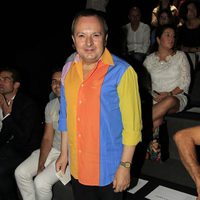 Octavio Acebes en el desfile primavera/verano 2014 de Devota & Lomba en Madrid Fashion Week