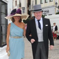 César Cadaval en la boda de Fran Rivera y Lourdes Montes en Ronda