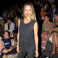 Carola Baleztena en el desfile primavera/verano 2014 de Miguel Palacio en Madrid Fashion Week