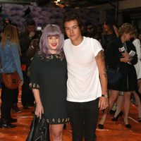 Kelly Osbourne y Harry Styles en la London Fashion Week 2013