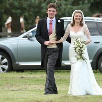James Meade y Lady Laura Marsham celebran su boda en Norfolk
