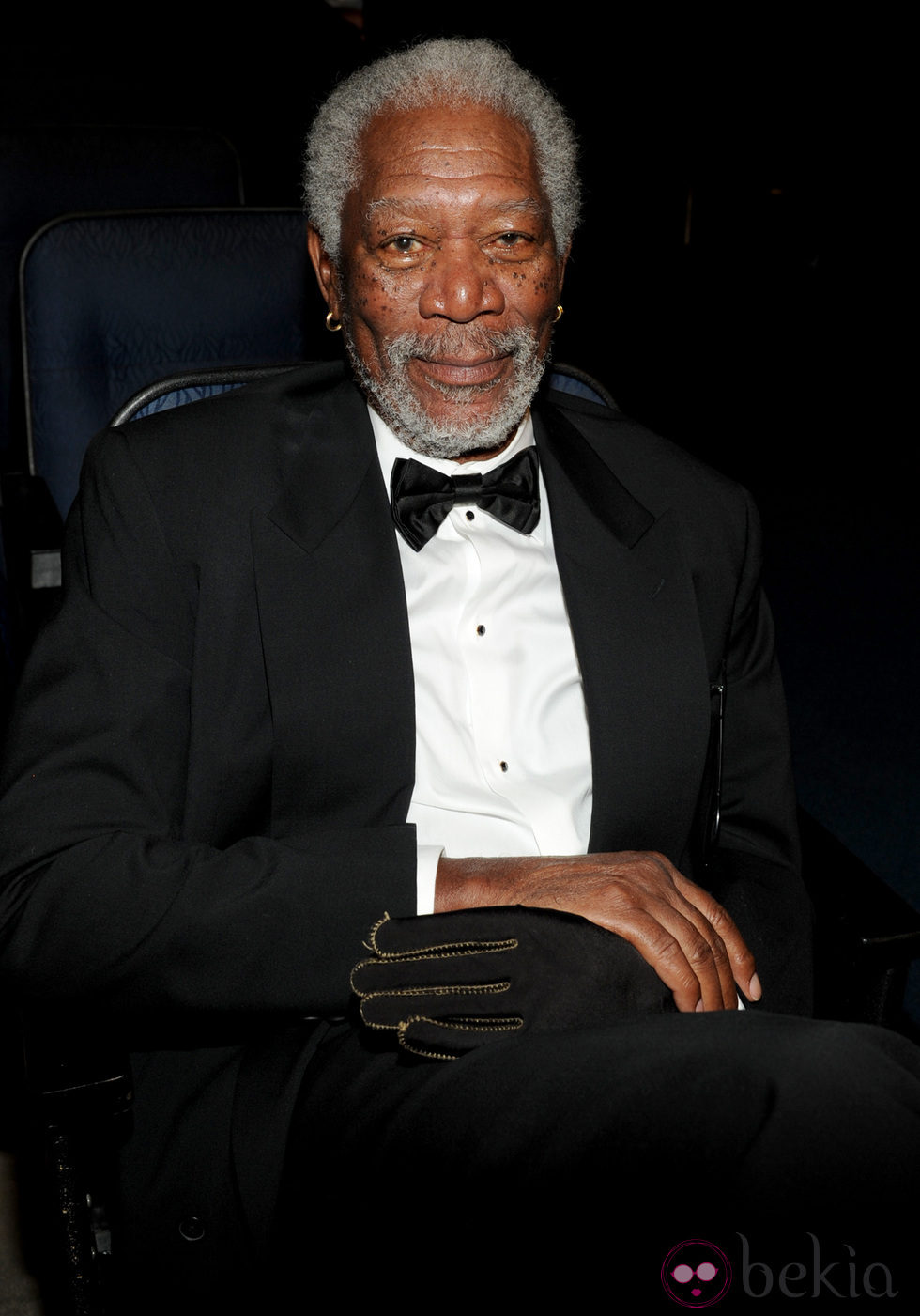 Morgan Freeman en los Emmy Creativos 2013