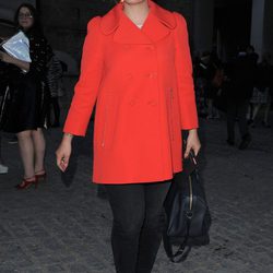 Lily Allen en el desfile primavera/verano 2014 de Giles en London Fashion Week