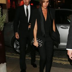 David y Victoria Beckham en la fiesta organizada por la revista AnOther en Londres