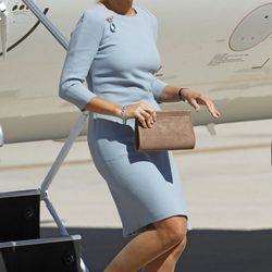 La Reina Máxima de Holanda a su llegada a España