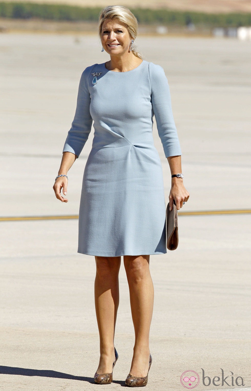 Máxima de Holanda en su primera visita a España como Reina