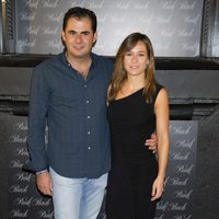 Marta Etura y Emiliano Suárez en la inauguración de un restaurante en Madrid