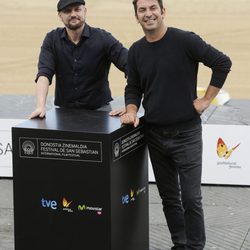 Arturo Valls y Juan José Campanella en el Festival de San Sebastián 2013