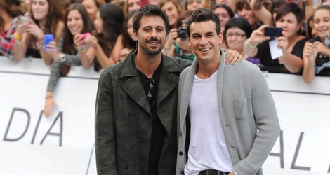Hugo Silva y Mario Casas en el Festival de San Sebastián 2013