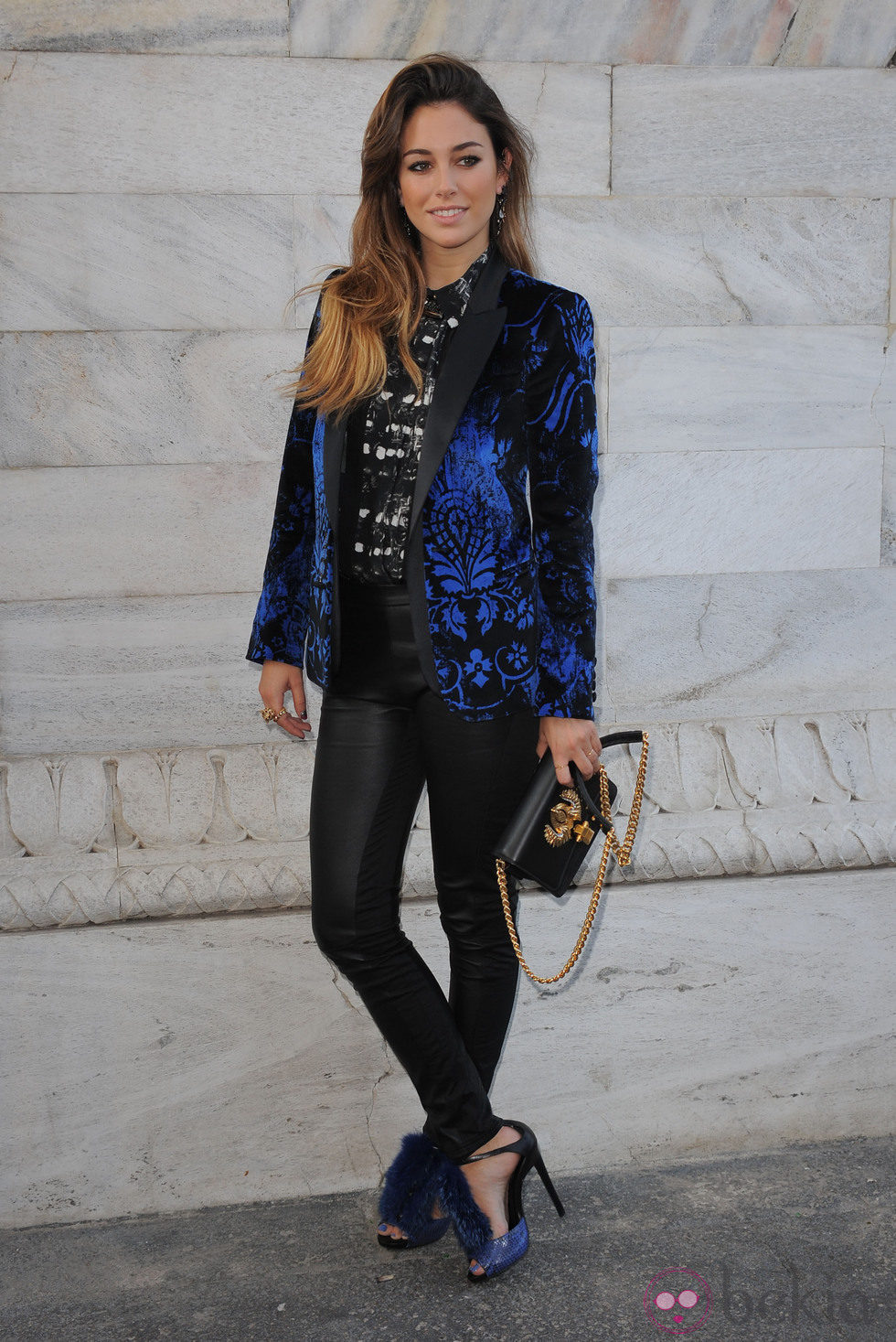 Blanca Suárez en la Semana de la Moda de Milán 2013