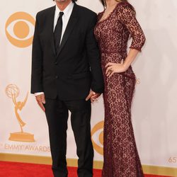 Al Pacino y Lucila Sola en la alfombra roja de los Emmy 2013
